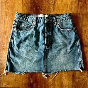 We the Free denim skirt